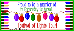 FortuneCity Festival of Lights Tour Member 1998